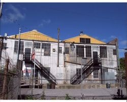 Rear view of 264 Petaluma Blvd. North, Petaluma, California, May 28, 2005