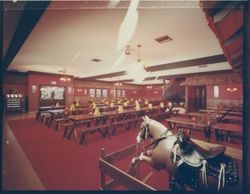 Interior of Straw Hat Pizza