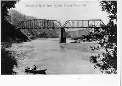 Bohemia Bridge at Camp Vacation, Sonoma County, California