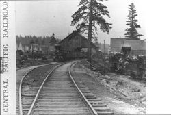 Central Pacific Railroad depot