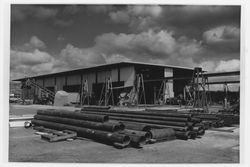 Unidentified Sonoma County, California, industrial building, 1975