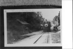 Engine No. 90 in Camp Meeker Station