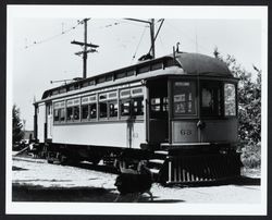 Car number 63, Petaluma and Santa Rosa Railroad Company