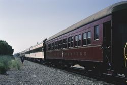 Celebration Special train at the Cotati, California"station" in June 15, 1996