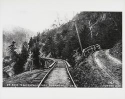 On road to Guernewood Park, Guerneville, California