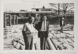 Portrait of James O. Brummett architect for the new Santa Rosa-Sonoma County Public Library