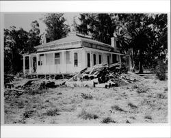 Renovation work on Foster Ranch house