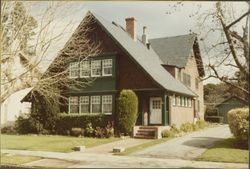 Shingle style residence on C Street, Petaluma, California, 1984