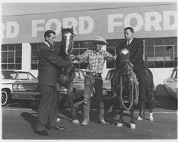 Bishop-Hansel Ford--we will trade anything, Santa Rosa, California, 1963