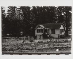 Streets of Guerneville during flood of Dec. 1937