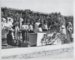 Blessing of the grapes at the Valley of the Moon Vintage Festival