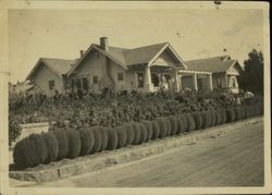 Kortum family home at 824 Western Avenue in Petaluma, California between 1923 and 1924