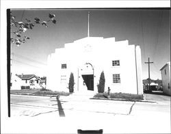 Herman Sons Hall, Petaluma, California, about 1949