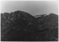 Hood Mountain from the southwest, 1960s or 1970s