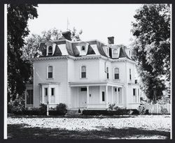 French Second Empire Mansard Style residence in Knights Valley