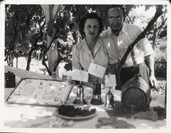 Mr. and Mrs. Joe Vercelli, Healdsburg, California, 1947
