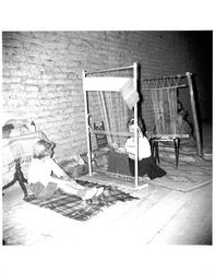 Weaving at the Old Adobe Fiesta, Petaluma, California, 1963-1968