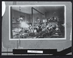 Children at their desks in Los Guilicos School