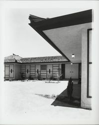 Oriental style model home, Sonoma County, California, 1960