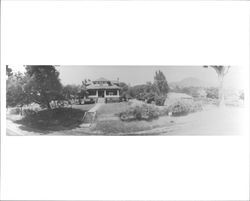 Unidentified two-story farmhouse, Sonoma County, California, about 1950