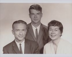 Portrait of members of the Remy family, Sonoma County, California