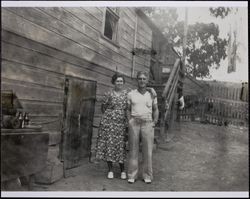 Emma A. Finley Hibbard and Lawrence W. Hibbard, Bodega, California July 17, 1937