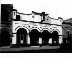 Bank of Italy, Petaluma, California, about 1923
