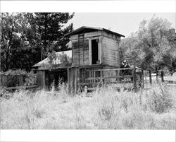 Tank house at 1480 Los Olivos Road, Santa Rosa, California, 1987