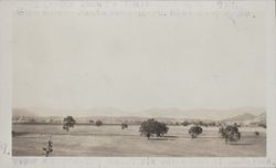 View of country six miles east of Santa Rosa