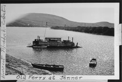 Old ferry at Jenner