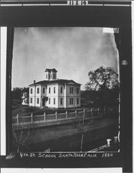 4th St. School Santa Rosa, California 1880
