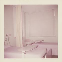 Interior views of Hillcrest Hospital, Petaluma, California, February 16, 1957