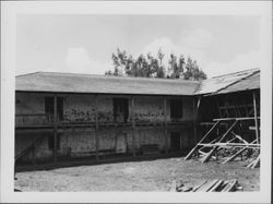 Petaluma Adobe prior to restoration, Petaluma, California, about 1963