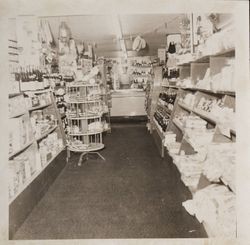 Interior scenes of Vern's Market and Liquors