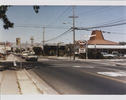 Intersection of East Washington and Edith Streets, Petaluma, California, 1978