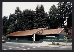 Exterior of the Guerneville Public Library