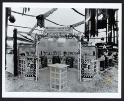 Frizelle, Eales and Company--poultry and dairy feeds; display at Apple Show