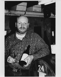 Winemaker and owner Stuart L. Scott, Moscow, Idaho, 1985