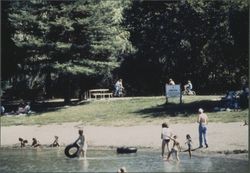 Swimming at Spring Lake