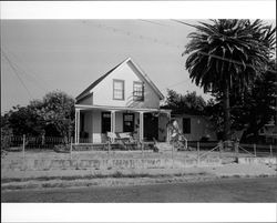 House at 619 Prospect Street, Petaluma, California, 1973