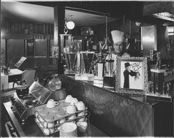 Interior of Aiello's Coffee Shop, Santa Rosa, California, 1964