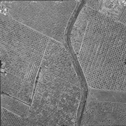 Aerial views of Foss Creek south of Kinley Drive