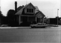 Front of the John C. "Hoke" Smith House at 714 Mendocino Avenue, Santa Rosa, California, about 1965