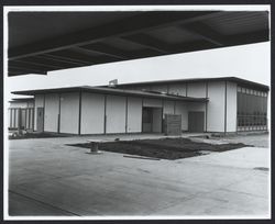 Thomas Page Elementary School under construction, Cotati, California, 1963