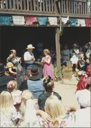 Spanish wedding at the Petaluma Adobe, Petaluma, California, August 11, 1991