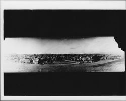 Panoramic view of the Petaluma area, Petaluma, California, about 1892