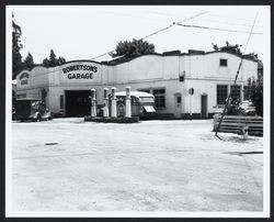 Exterior of Roberson's Garage