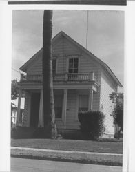 Unidentified two-story house in Petaluma, California, 1950s or 1960s