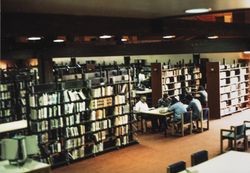 Interior of the Petaluma Public Library