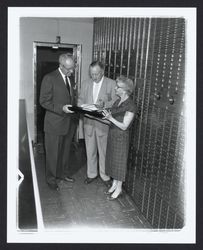 Safe-deposit box vault of the Exchange Bank, Santa Rosa, California, 1960